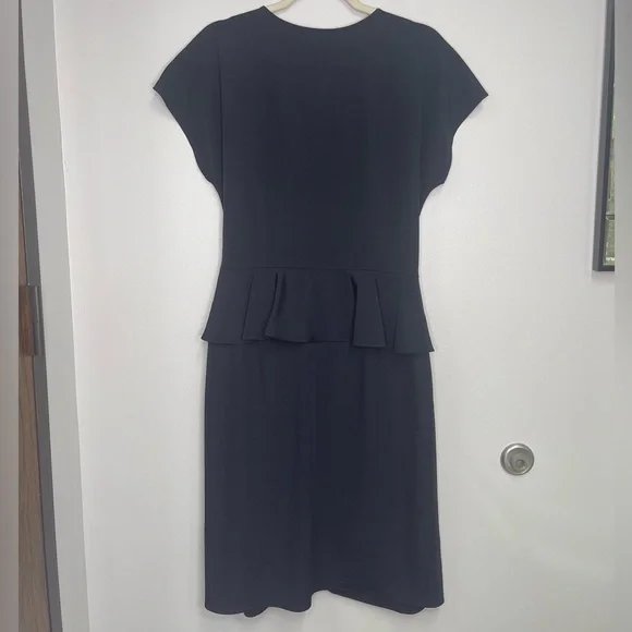 Lafayette 148 Silk Midi Wrap Dress - Picture 2 of 12